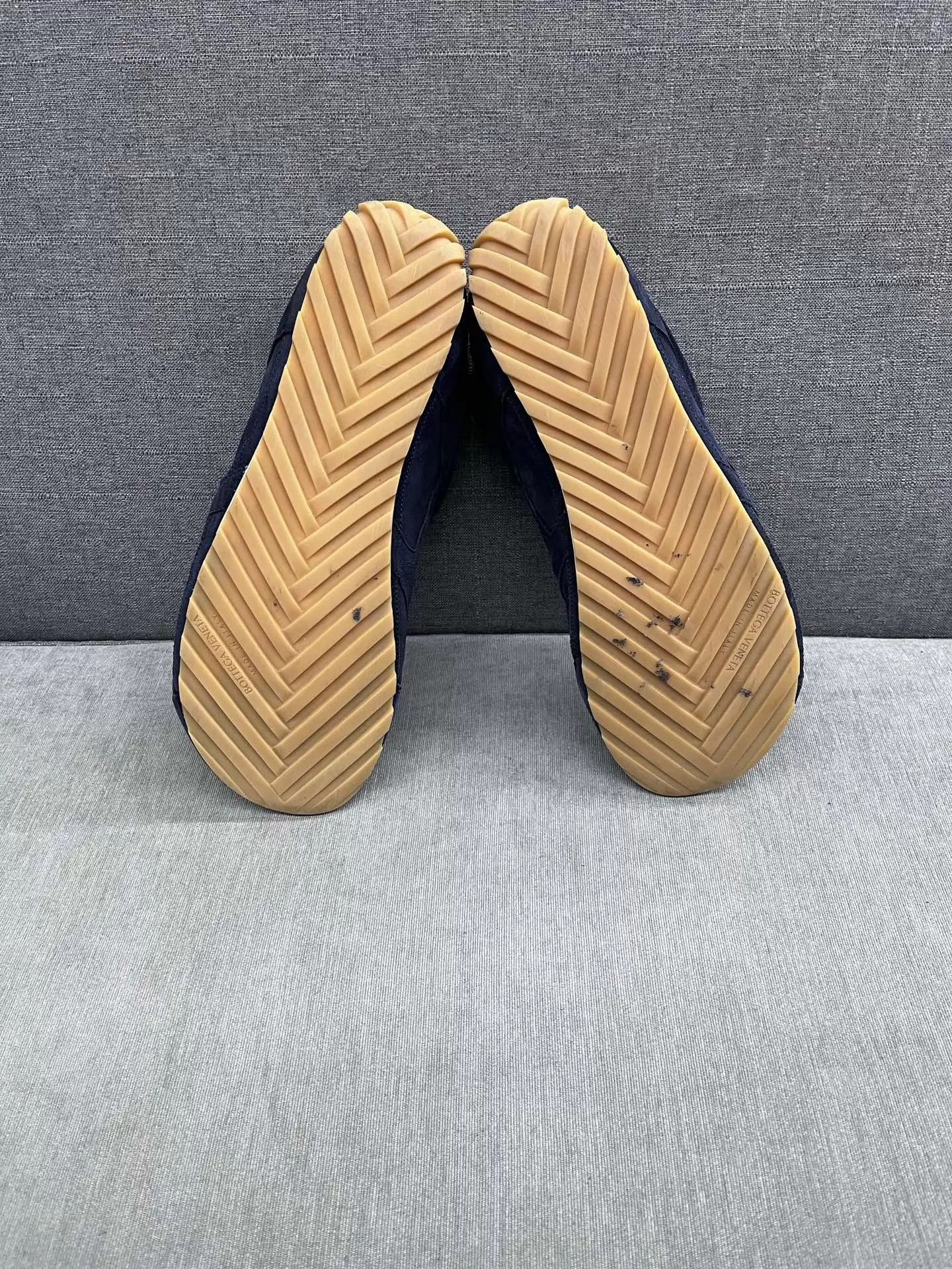 Bottega Veneta Blue Low-Top Sneakers Size 10 Size US 10 / EU 43 - 6 Thumbnail
