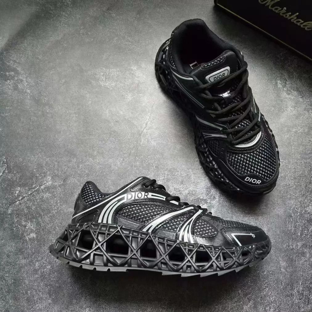 Dior Black Low-Top Sneakers Size 8 Size US 8 / EU 41 - 6 Thumbnail