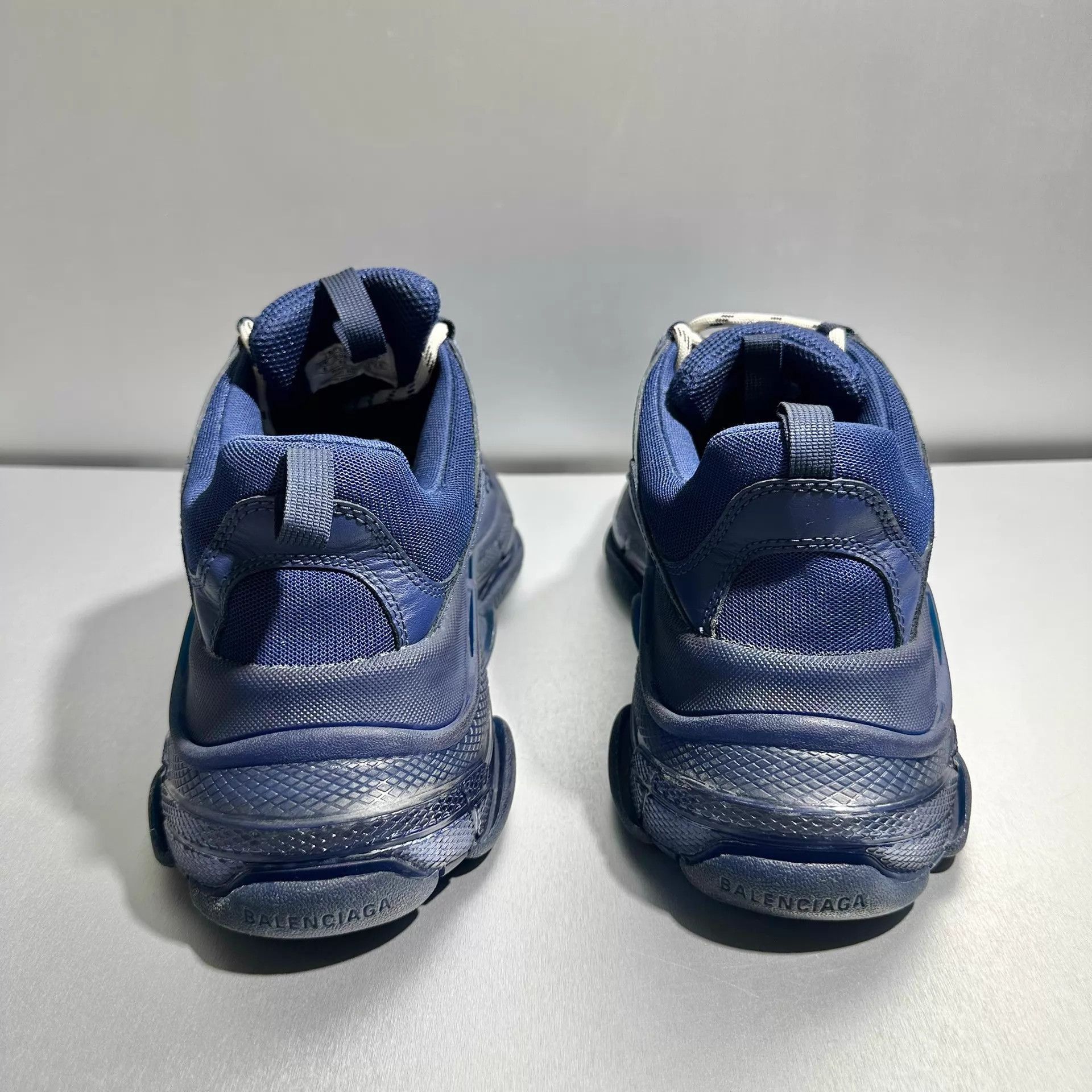 Balenciaga Blue Low-Top Sneakers Size 9 Size US 9 / EU 42 - 5 Thumbnail