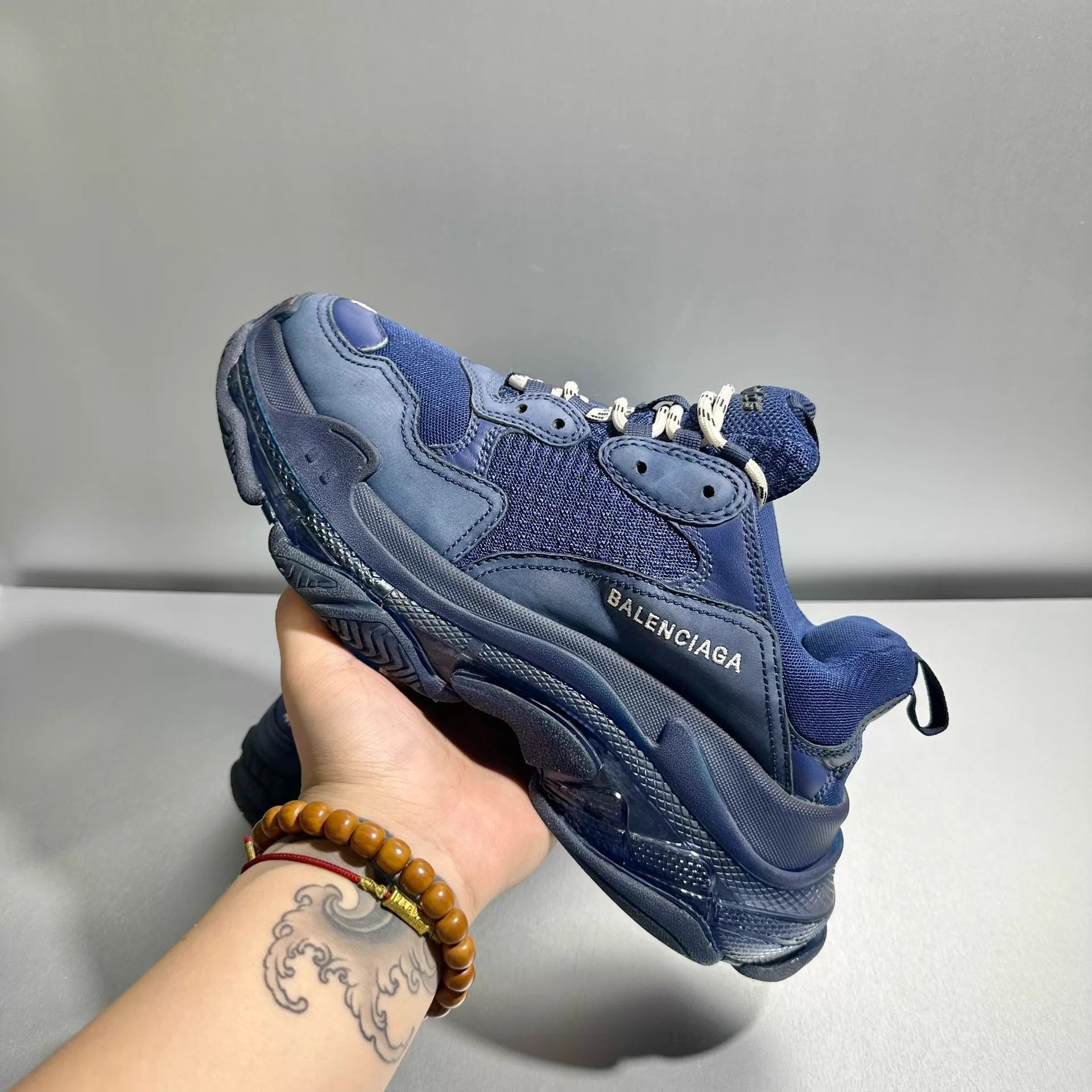 Balenciaga Blue Low-Top Sneakers Size 9 Size US 9 / EU 42 - 9 Thumbnail