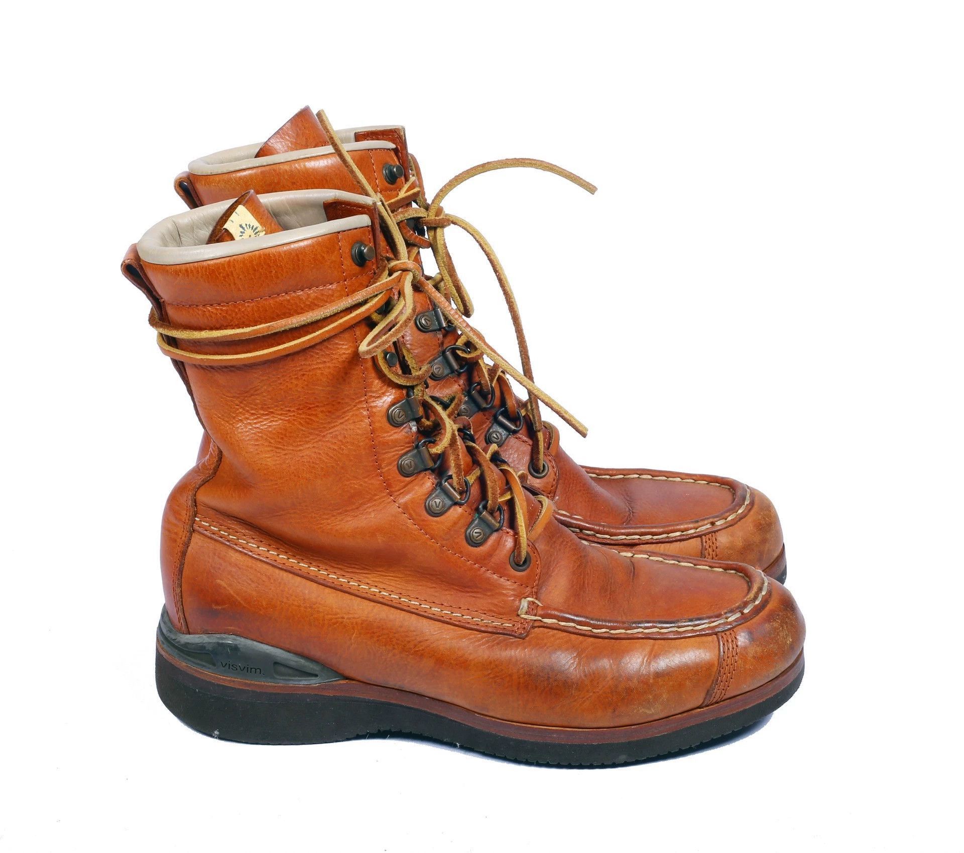Visvim Brown Leather Boots Size 9 Size US 9 / EU 42 - 2 Thumbnail