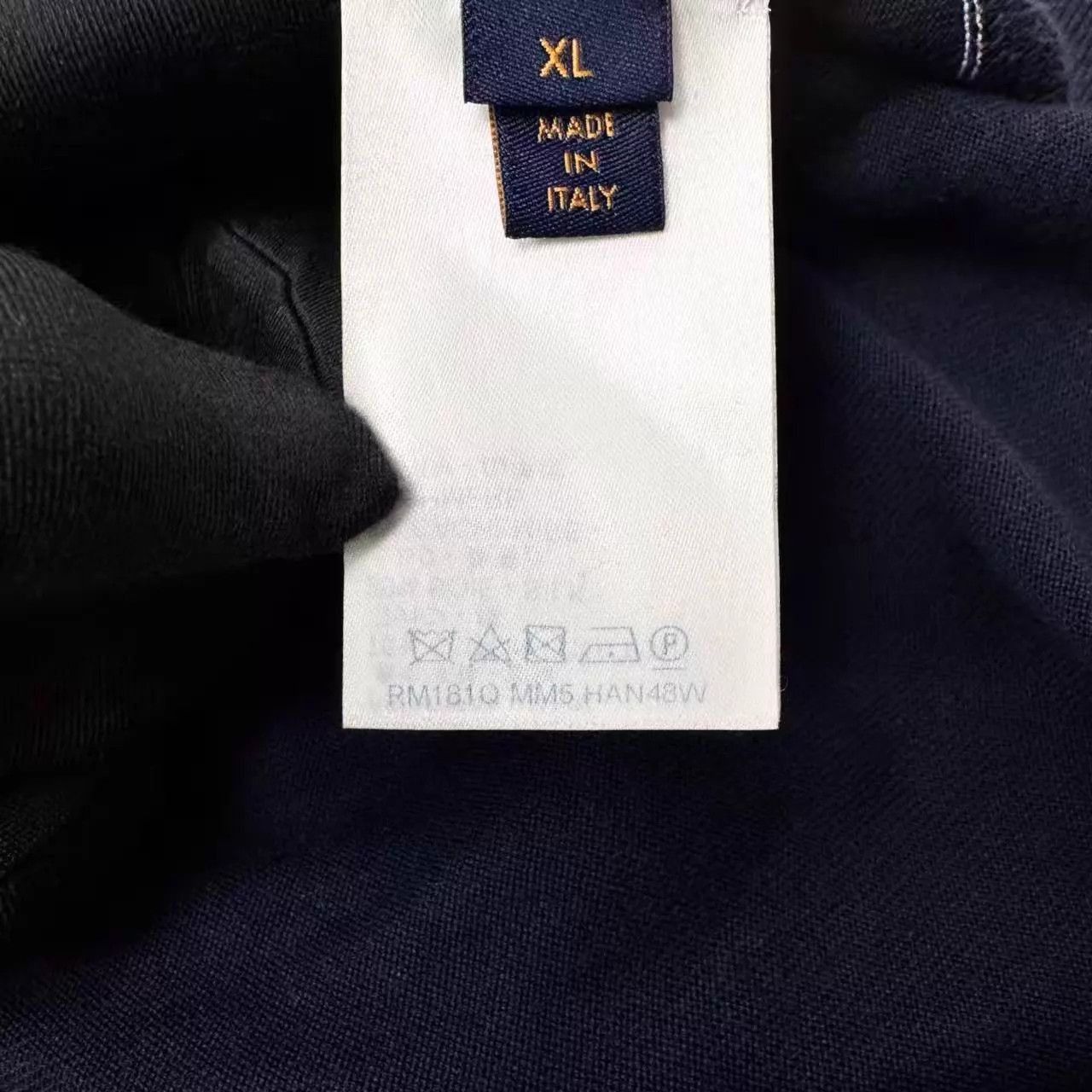 Louis Vuitton Blue Long Sleeve Crewneck Top Size US XL / EU 56 / 4 - 5 Thumbnail