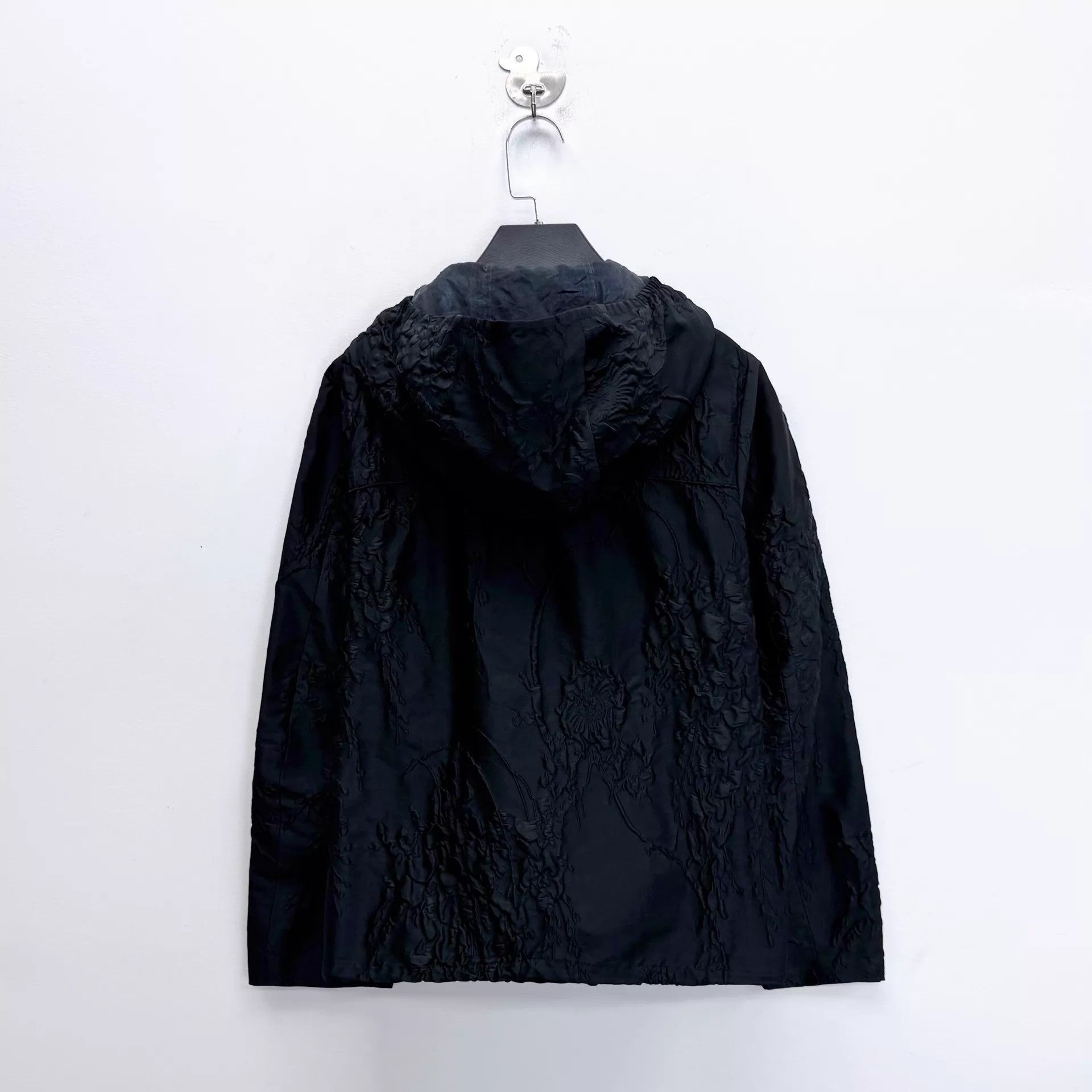 Moncler Black Hooded Light Jacket Size US S / EU 44-46 / 1 - 2 Thumbnail