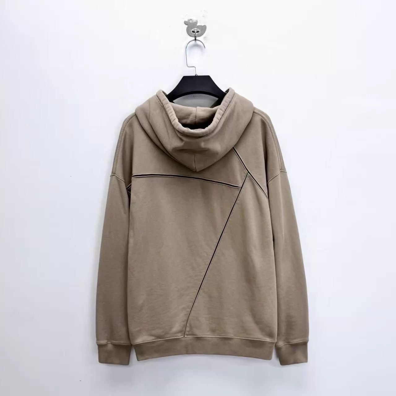 Loewe Beige Hoodie with Contrast Stitching and Drawstring Size US S / EU 44-46 / 1 - 2 Thumbnail