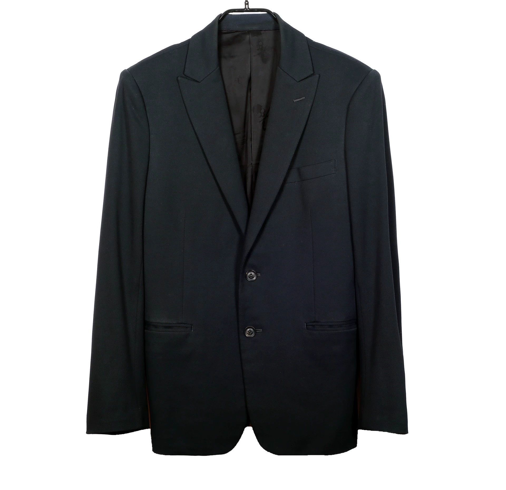 Mastermind Japan Black Skull & Cross Guns Crystal-Embellished Blazer Size US M / EU 48-50 / 2 - 2 Thumbnail