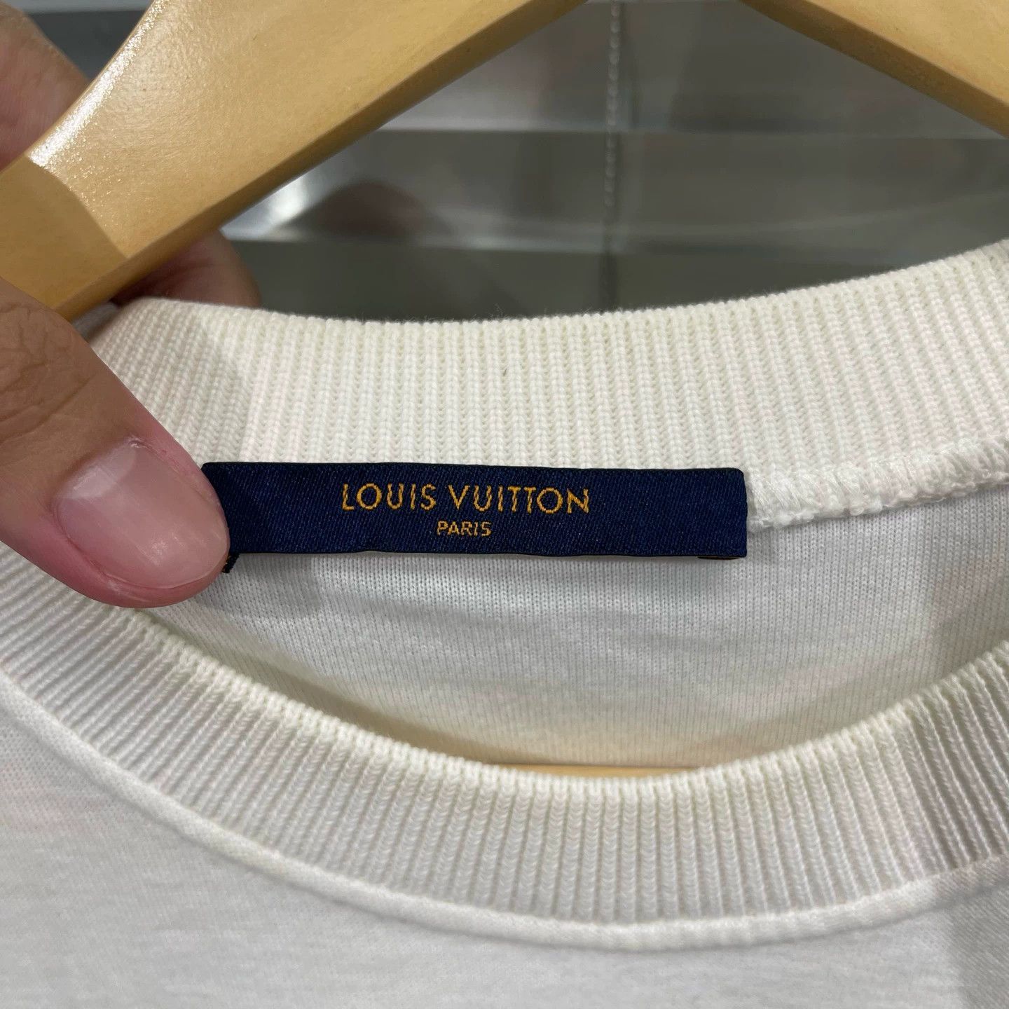Louis Vuitton White Astronaut Print Short Sleeve T-Shirt Size US M / EU 48-50 / 2 - 3 Thumbnail