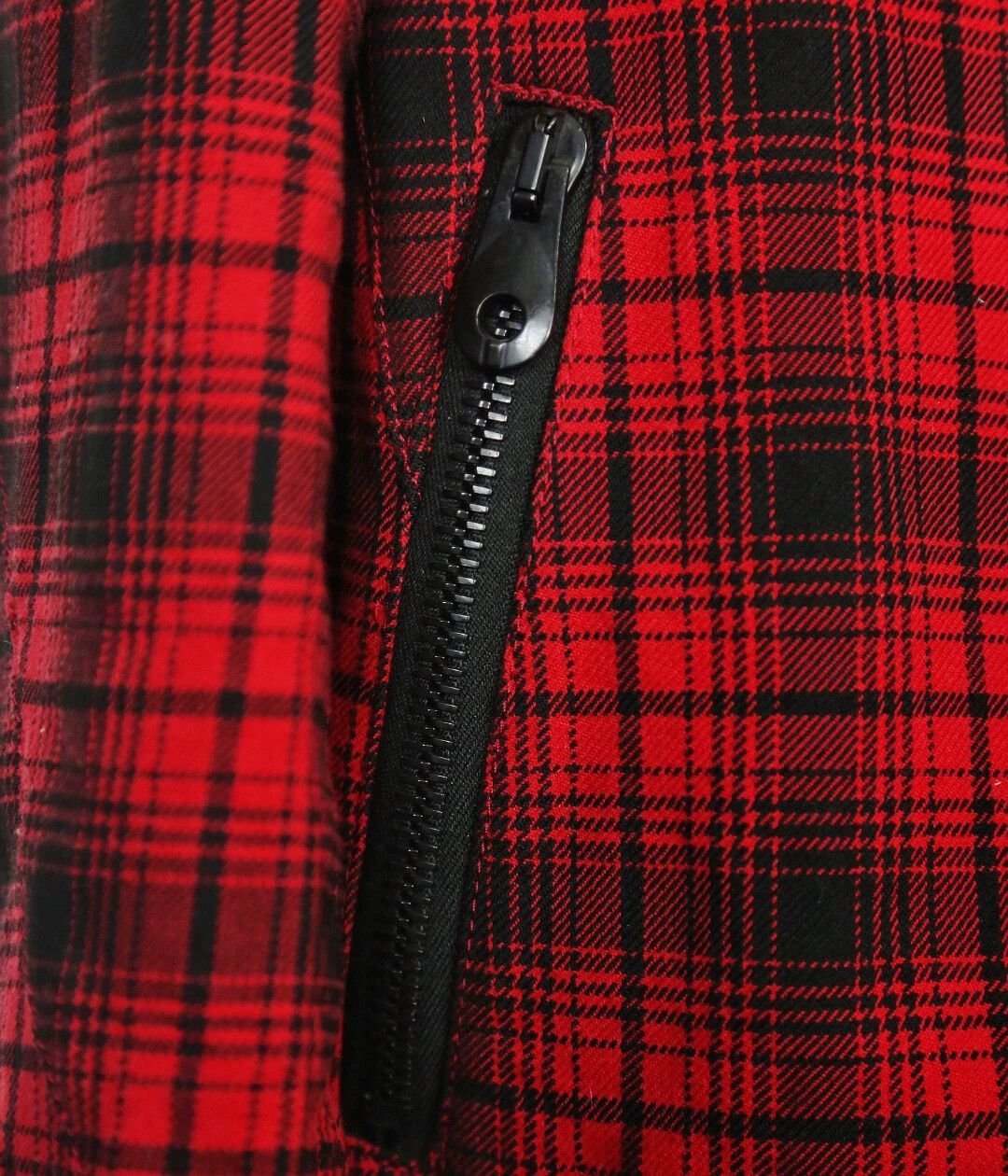 Mastermind Japan Red Plaid Jacket with Faux Fur Collar - Size S Size US S / EU 44-46 / 1 - 9 Thumbnail