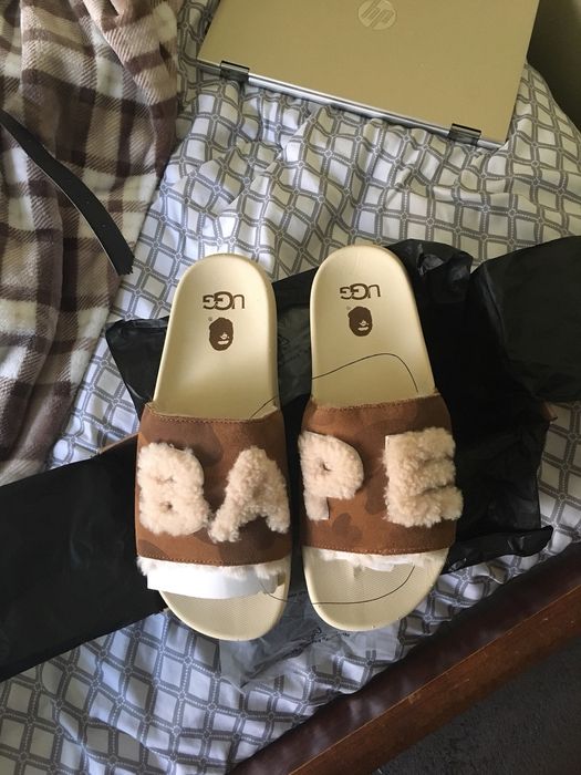Bape ugg slippers hot sale