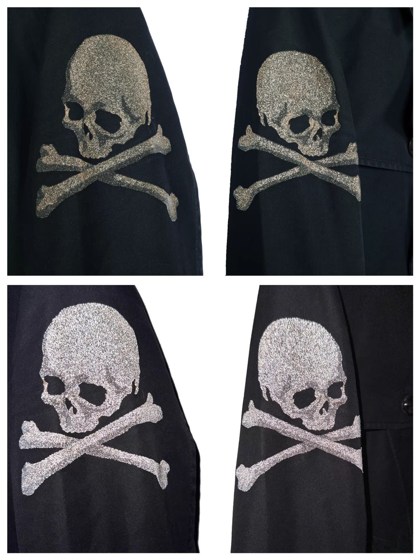 Mastermind Japan Black Long Coat with Skull Crossbones Embroidery Size S Size US S / EU 44-46 / 1 - 4 Thumbnail