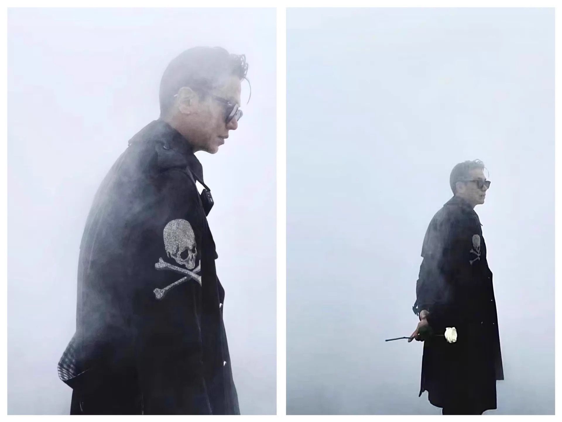 Mastermind Japan Black Long Coat with Skull Crossbones Embroidery Size S Size US S / EU 44-46 / 1 - 9 Thumbnail