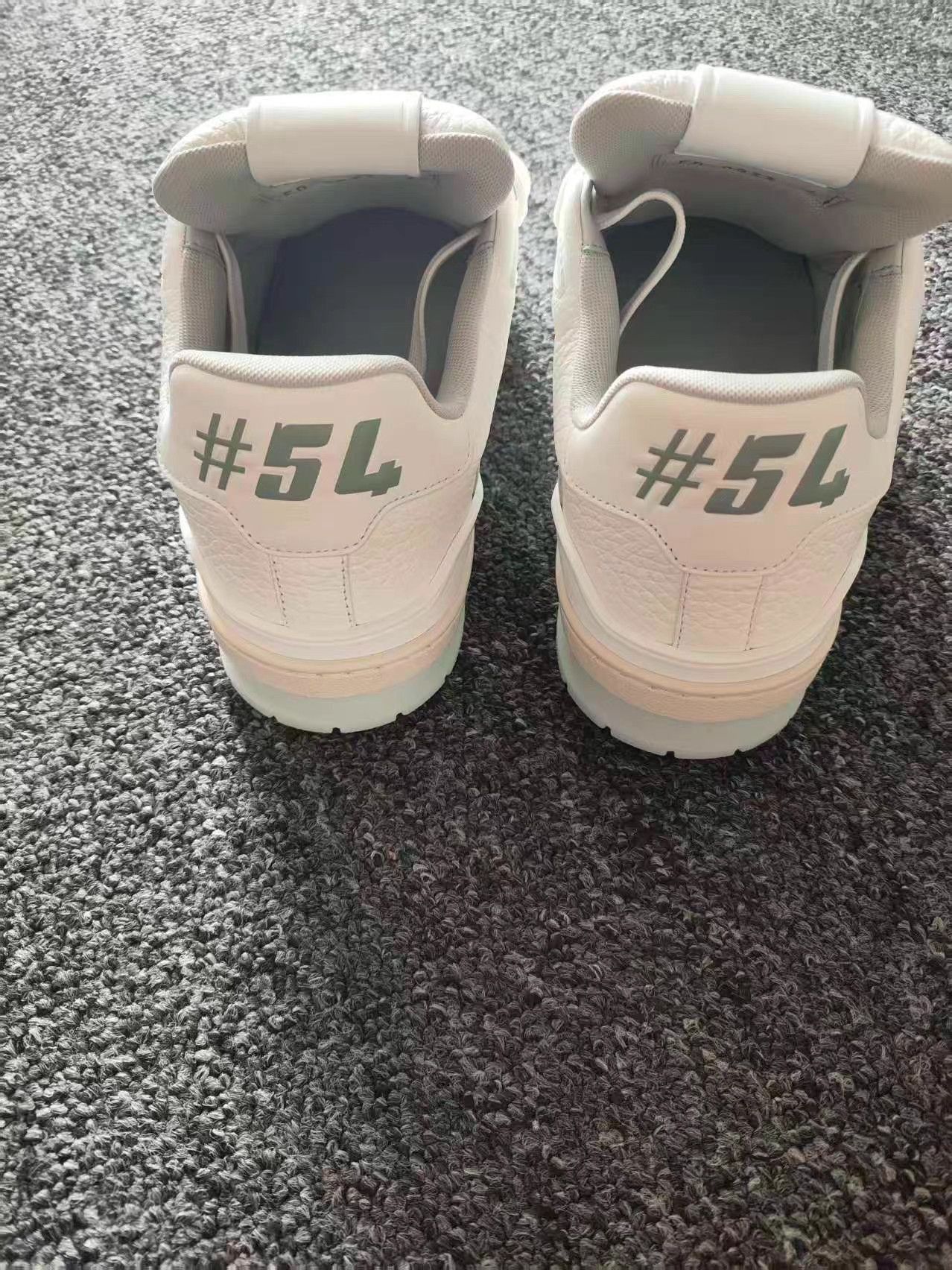 Louis Vuitton White High-Top Sneakers Size US 5.5 / EU 38 - 5 Thumbnail