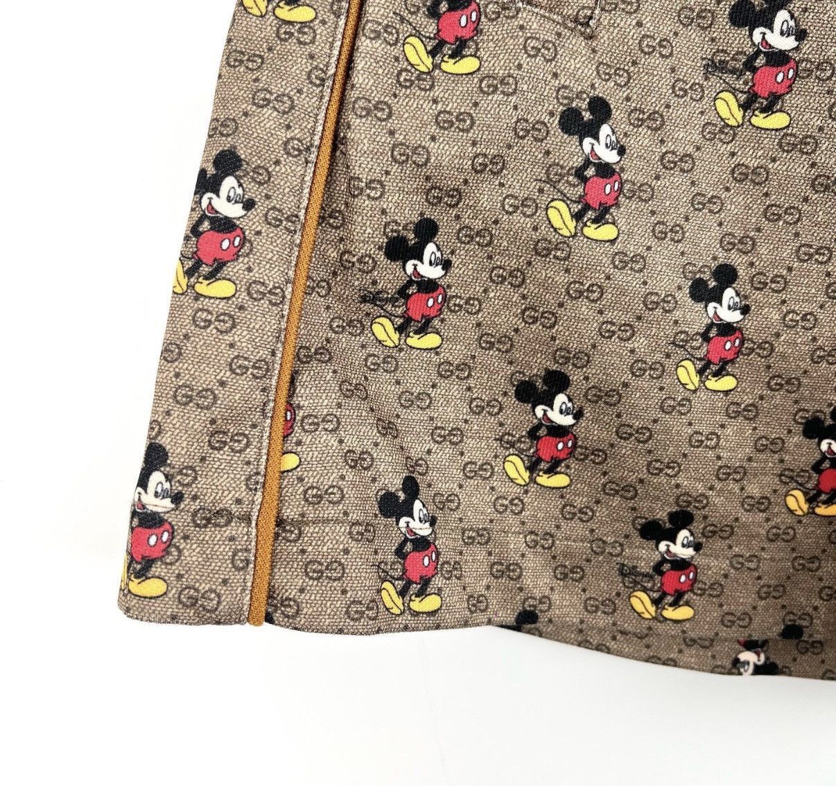 Gucci Beige Mickey Mouse Print Casual Shorts Size 30 Size US 30 / EU 46 - 5 Thumbnail