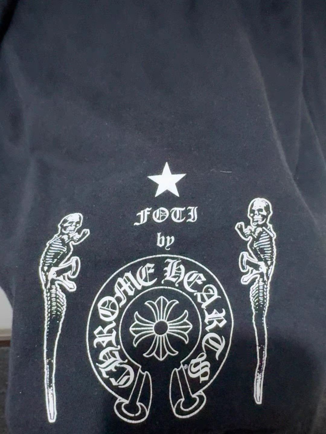 Chrome Hearts Black Skull Graphic Short Sleeve T-Shirt Size US XL / EU 56 / 4 - 3 Thumbnail