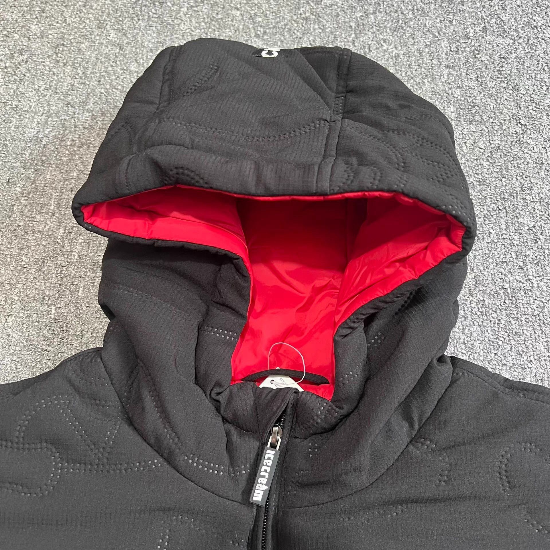 Billionaire Boys Club Black Quilted Hooded Jacket with Red Lining Size US S / EU 44-46 / 1 - 4 Thumbnail