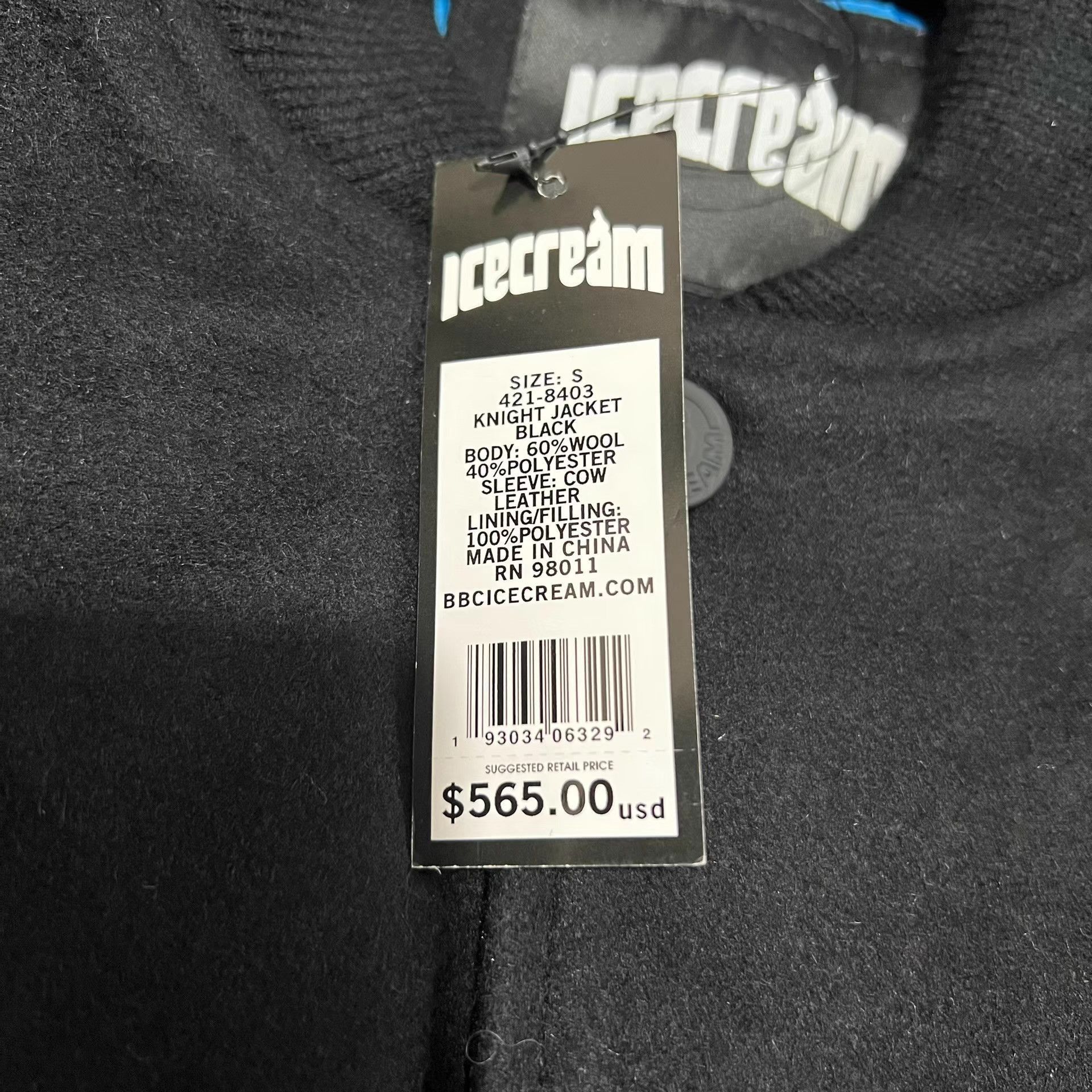 Billionaire Boys Club Black Bomber Jacket with Embroidered Patches Size US S / EU 44-46 / 1 - 6 Thumbnail