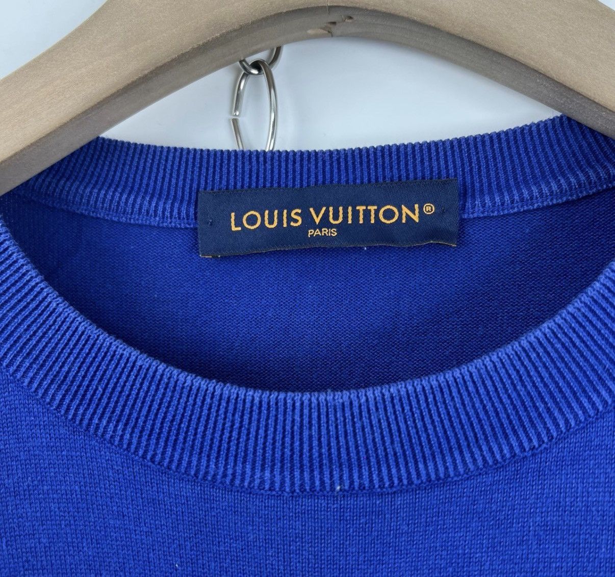 Louis Vuitton Blue Graphic Short-Sleeve Shirt Size US XXL / EU 58 / 5 - 6 Thumbnail