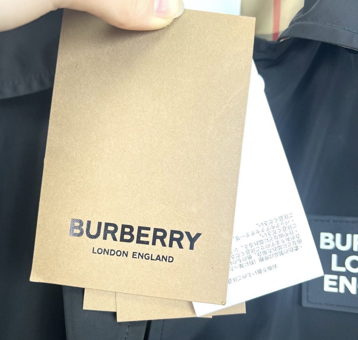 Burberry Black Long Hooded Coat with Button Front Size S Size US S / EU 44-46 / 1 - 5 Thumbnail