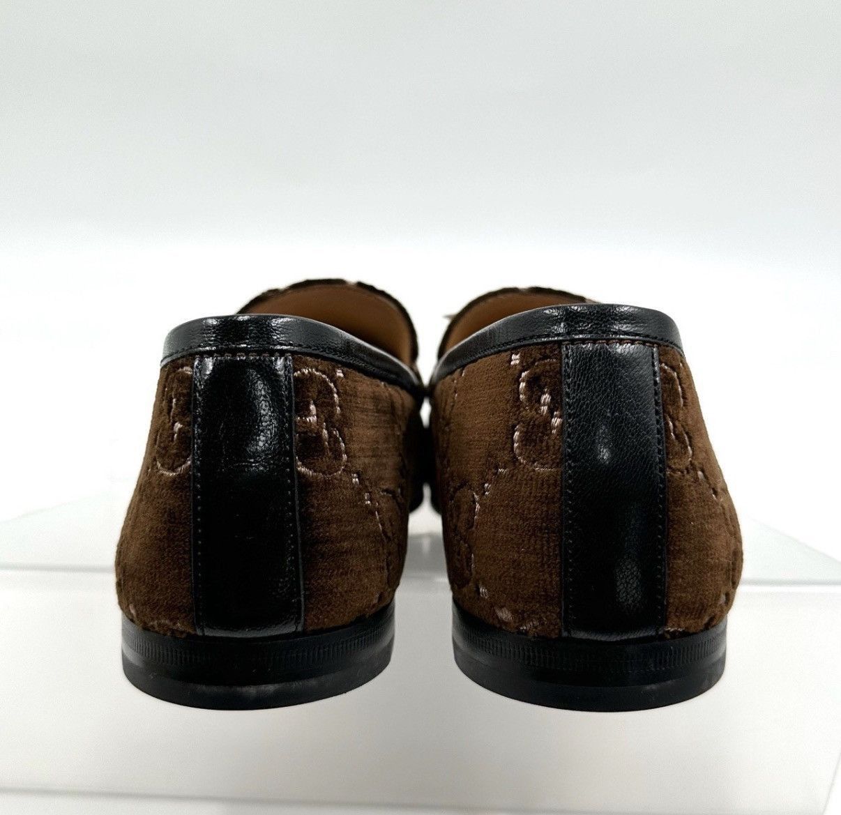 Gucci Brown Patterned Slip-On Shoes Size 9 Size US 9 / EU 42 - 4 Thumbnail