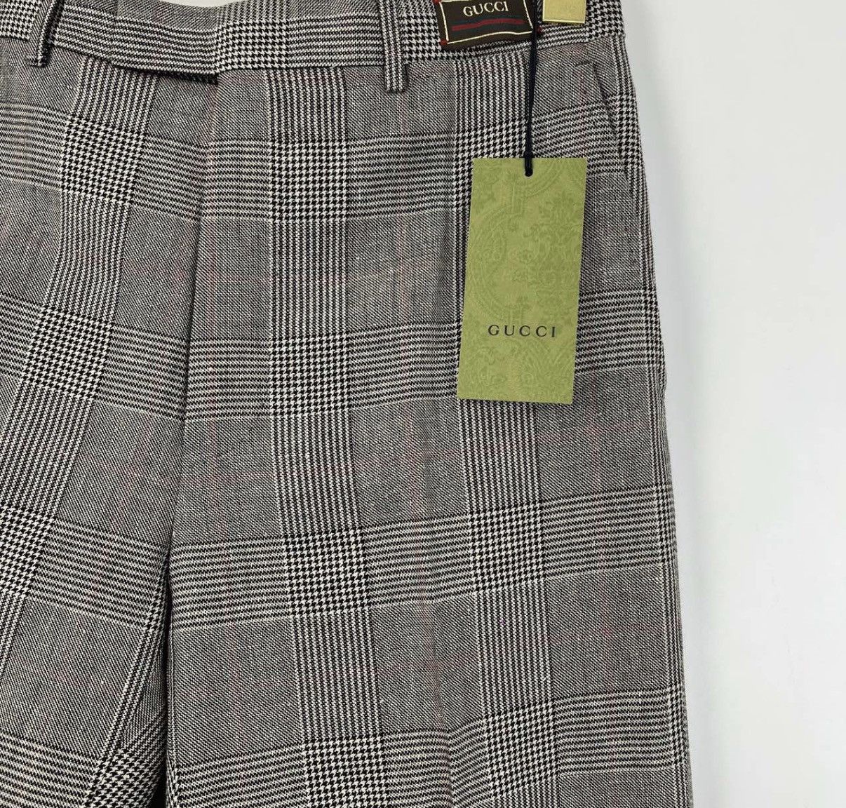 Gucci Beige Checkered Casual Pants Size 30 Size US 30 / EU 46 - 3 Thumbnail