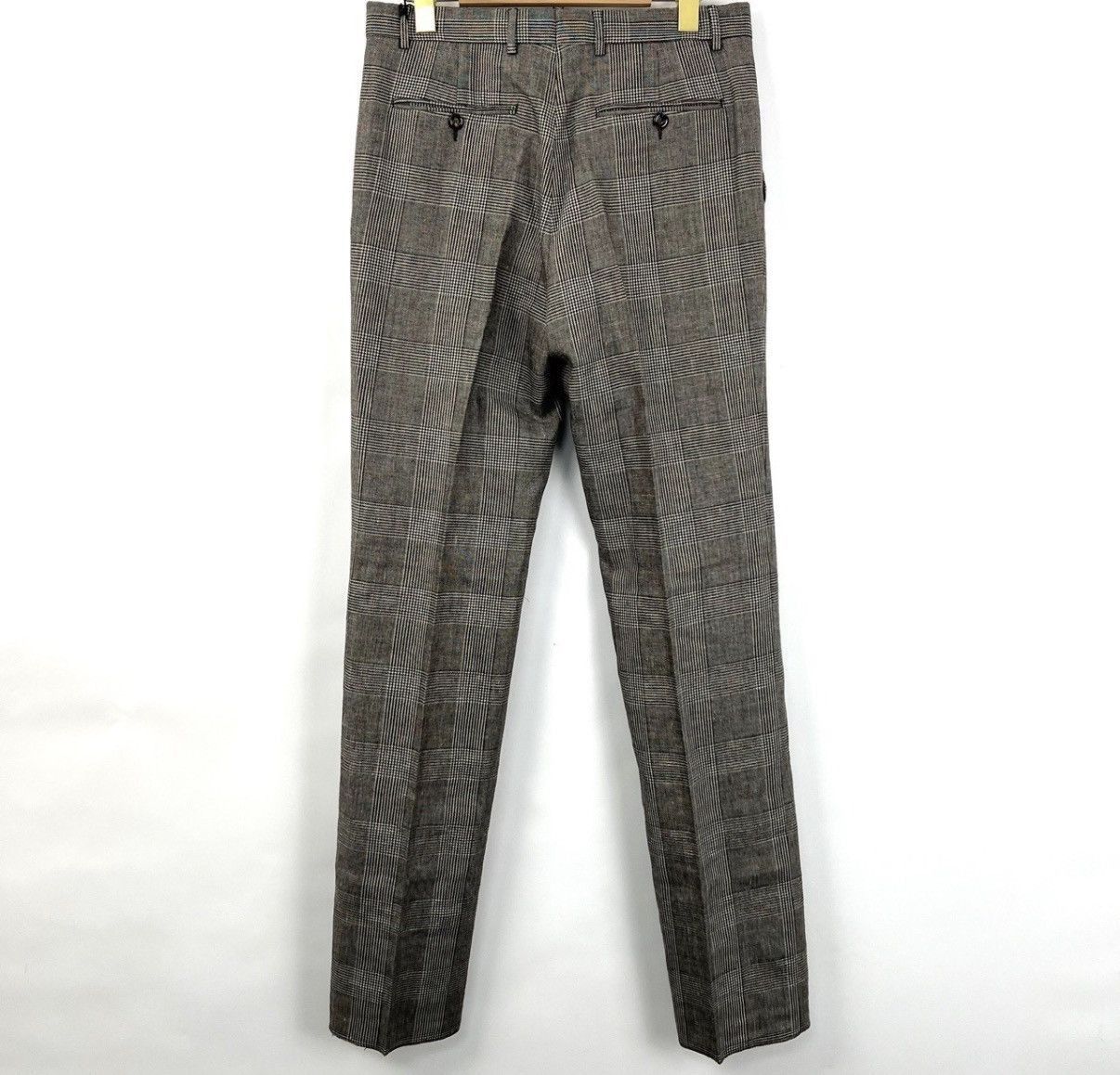 Gucci Beige Checkered Casual Pants Size 30 Size US 30 / EU 46 - 2 Thumbnail