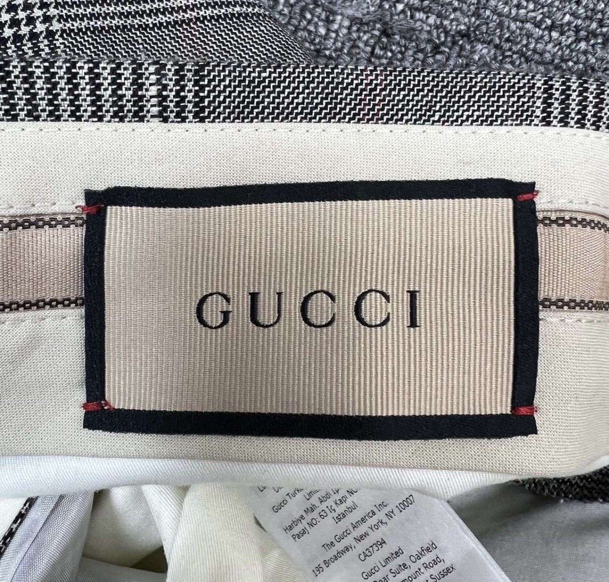 Gucci Beige Checkered Casual Pants Size 30 Size US 30 / EU 46 - 6 Thumbnail