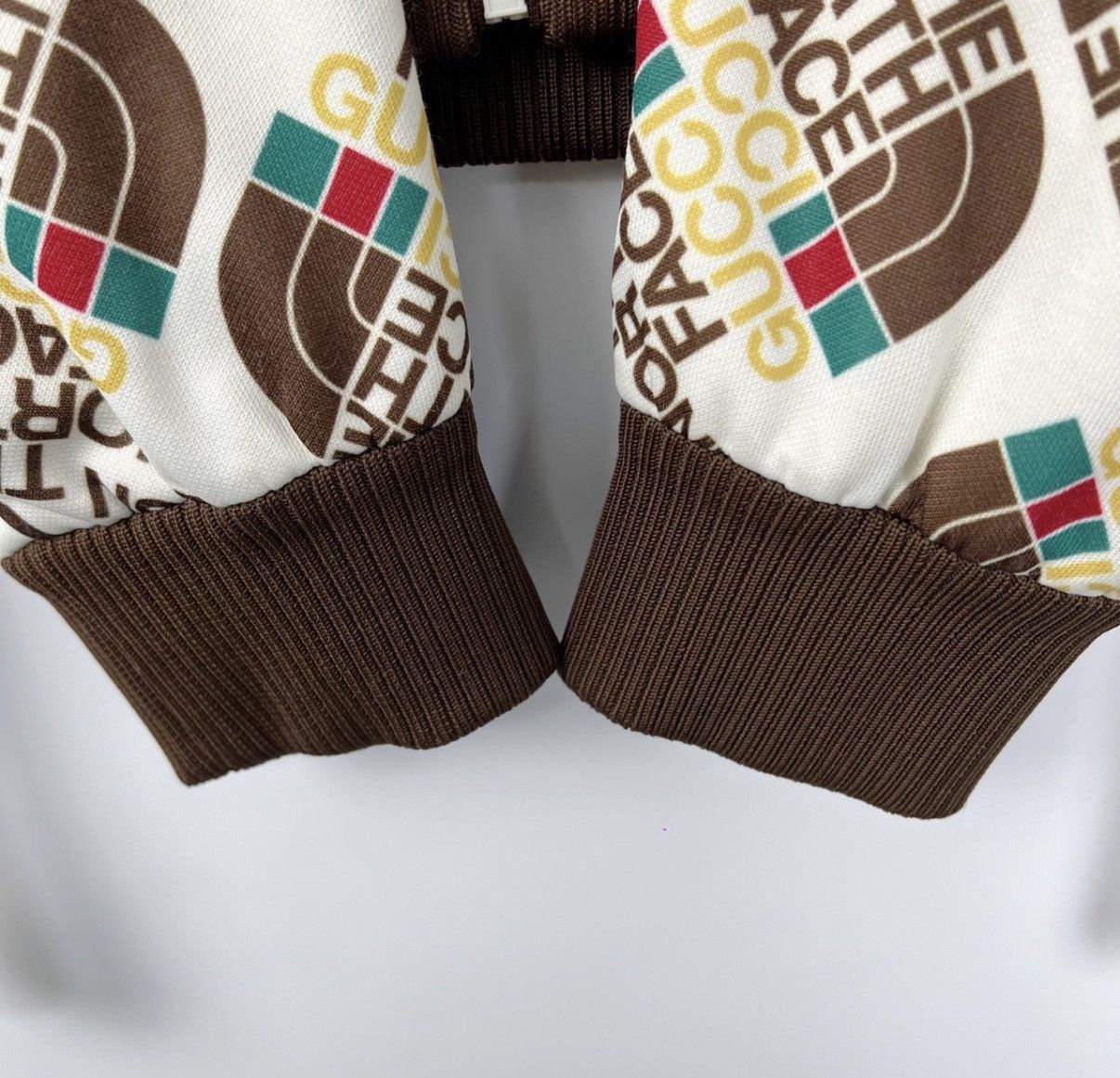 Gucci Brown Patterned Zip-Up Bomber Jacket XS Size US XS / EU 42 / 0 - 5 Thumbnail