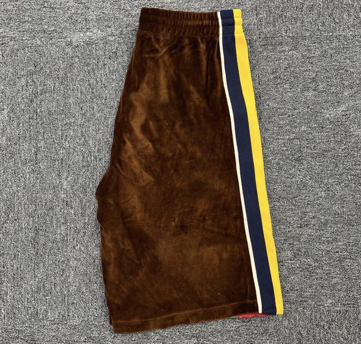 Gucci Red Striped Chain Pattern Shorts Size 32 Size US 32 / EU 48 - 4 Thumbnail