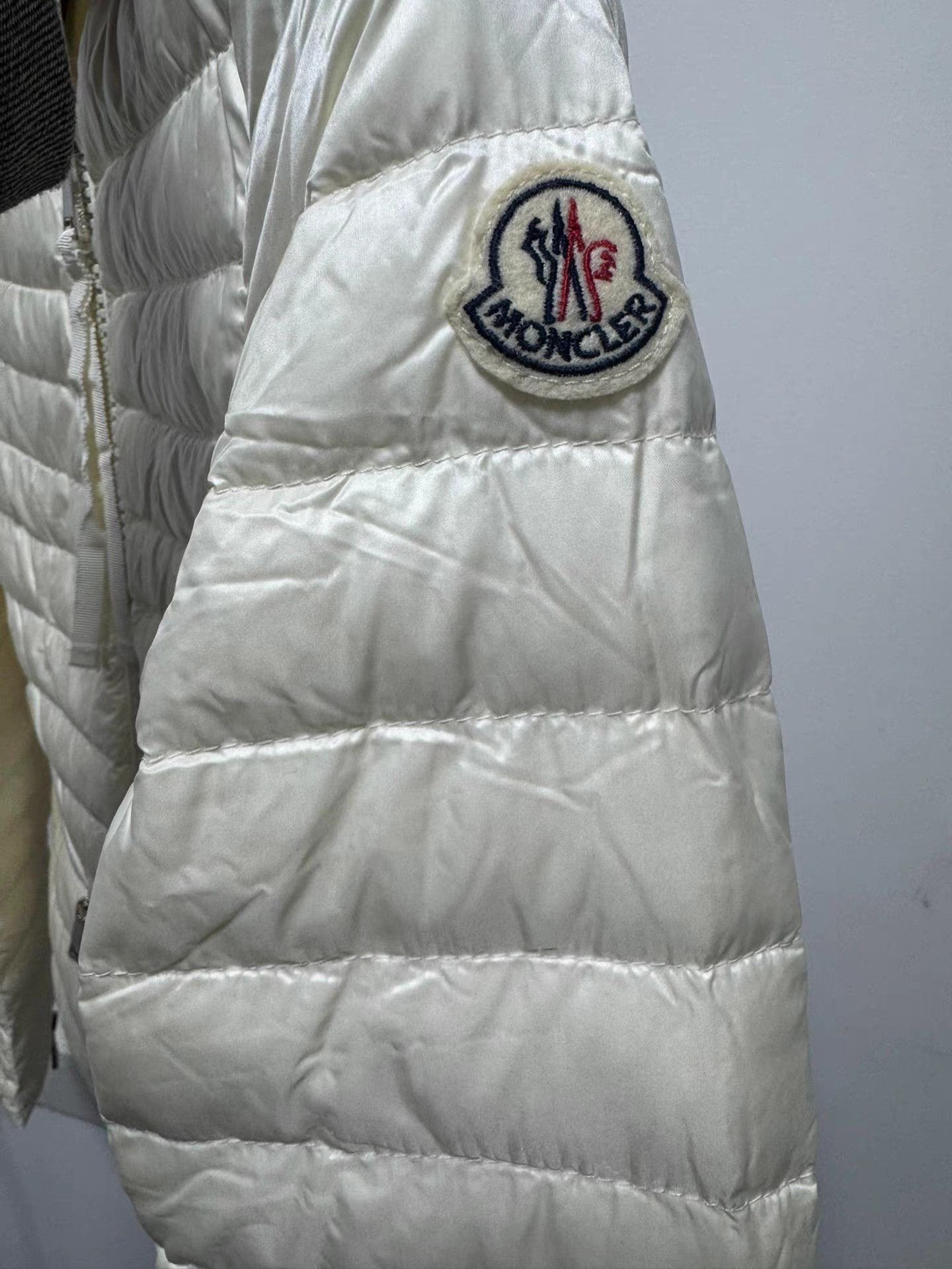 Moncler White Quilted Light Jacket XS Size US XS / EU 42 / 0 - 3 Thumbnail