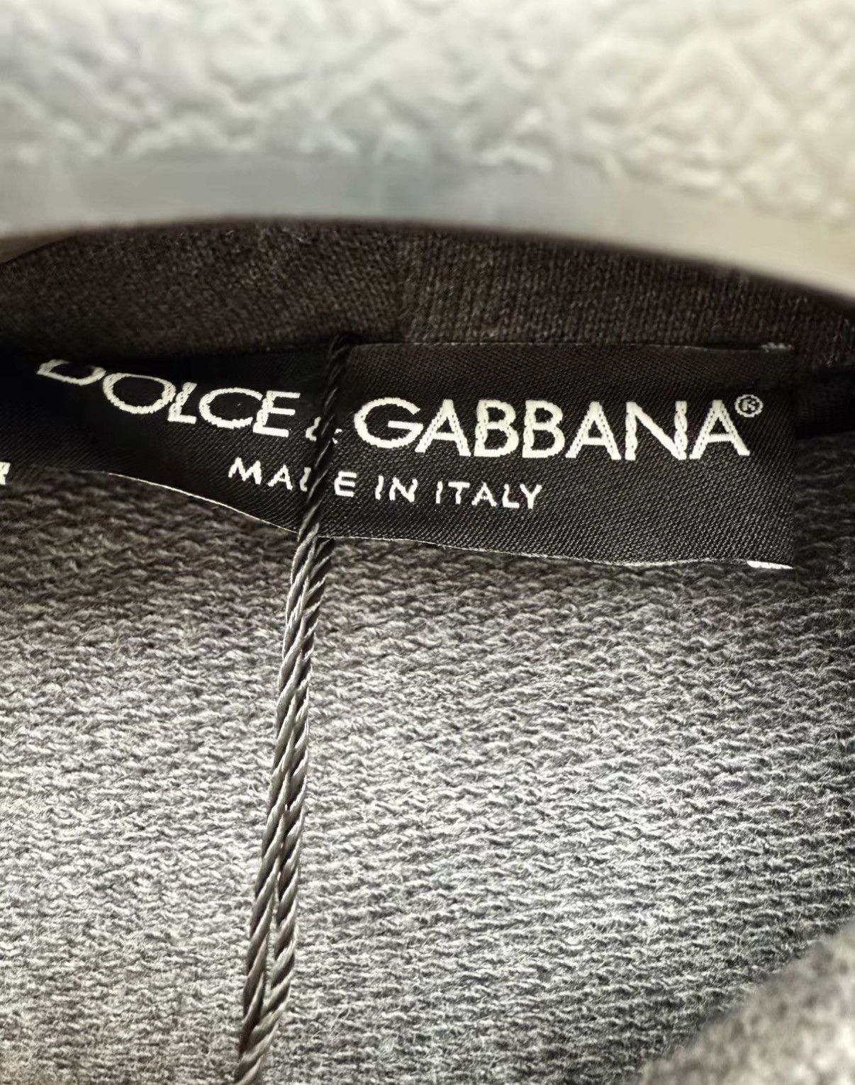 Dolce & Gabbana Gray Zip-Up Hoodie with Pockets Size US M / EU 48-50 / 2 - 3 Thumbnail