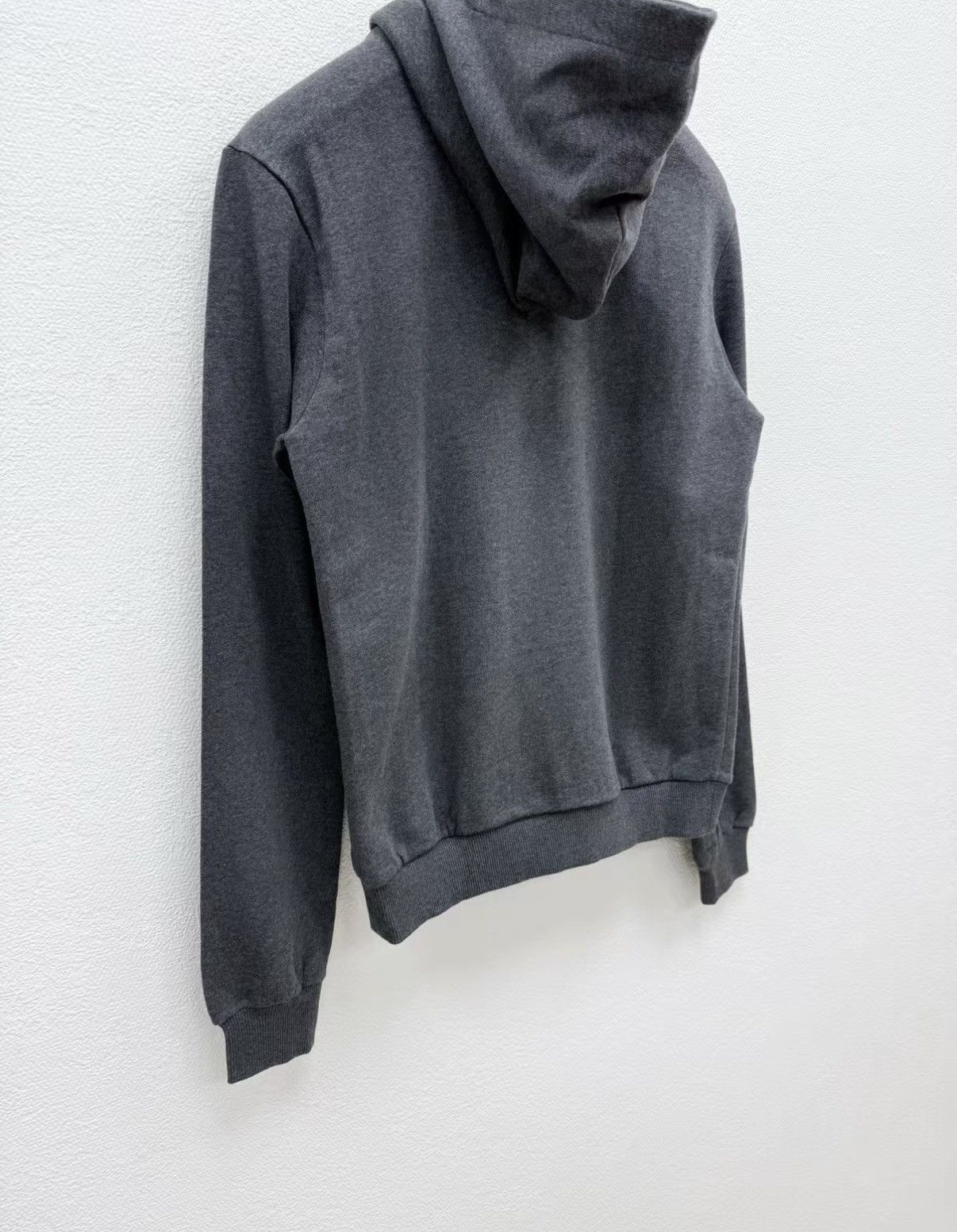 Dolce & Gabbana Gray Zip-Up Hoodie with Pockets Size US M / EU 48-50 / 2 - 5 Thumbnail