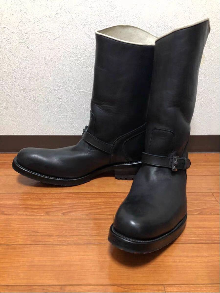 Roen Black Leather Buckle Boots Size 10 Size US 10 / EU 43 - 2 Thumbnail