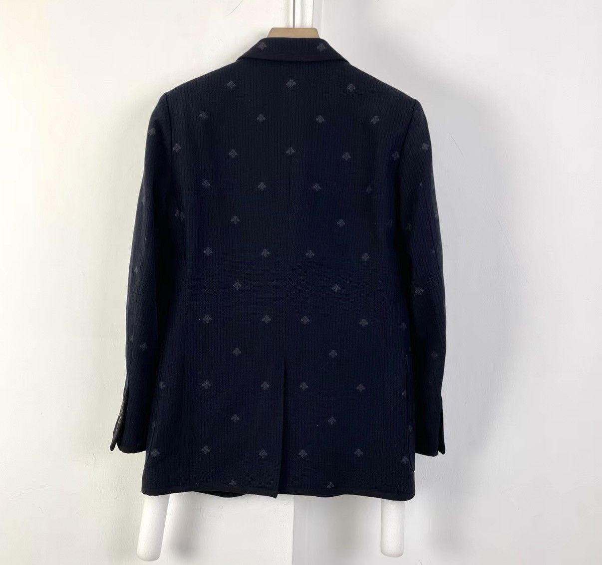 Gucci Blue Patterned Blazer - Size S Size US S / EU 44-46 / 1 - 2 Thumbnail