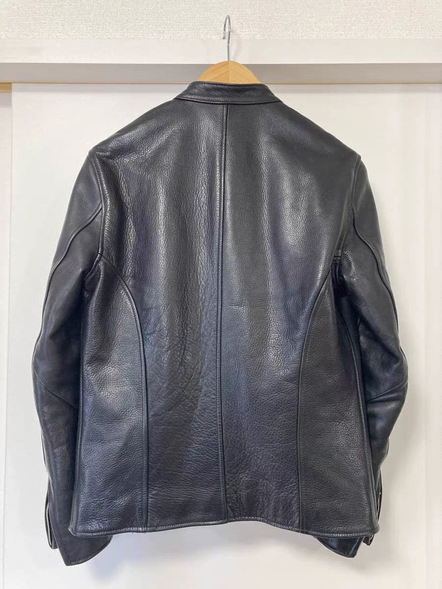 Backbone Black Leather Moto Jacket Size S Size US S / EU 44-46 / 1 - 4 Thumbnail