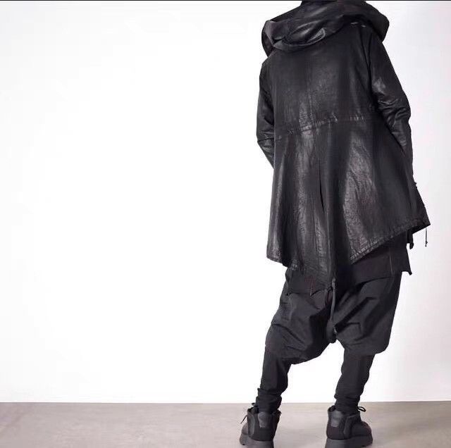 Roen Black Hooded Button-Up Heavy Coat XL Size US XL / EU 56 / 4 - 6 Thumbnail