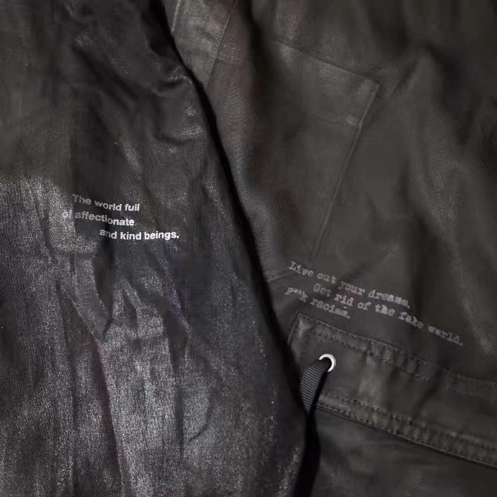 Roen Black Hooded Button-Up Heavy Coat XL Size US XL / EU 56 / 4 - 4 Thumbnail