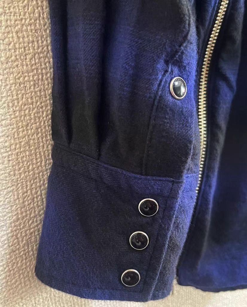 Takahiromiyashita The Soloist. Blue Plaid Long Sleeve Button-Up Shirt Size US S / EU 44-46 / 1 - 4 Thumbnail