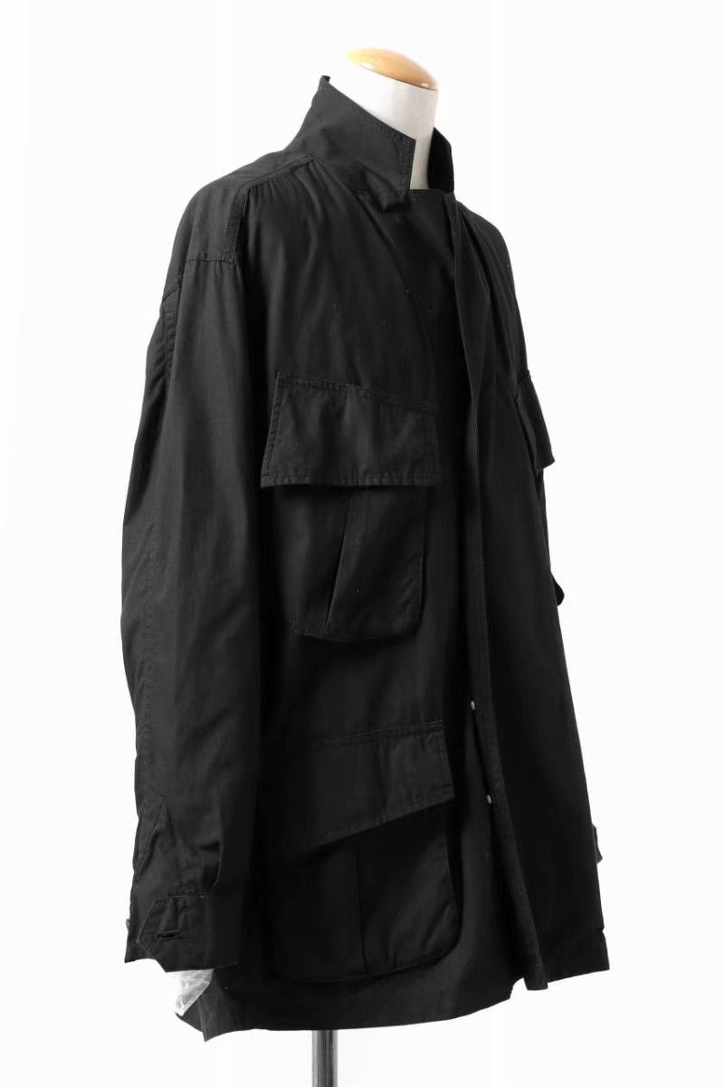 Facetasm Black Utility Jacket with Multiple Pockets XL Size US XL / EU 56 / 4 - 4 Thumbnail