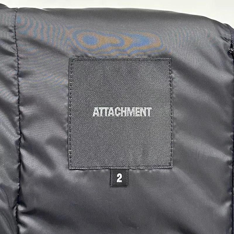 Attachment Black Hooded Parka - Size M Size US M / EU 48-50 / 2 - 3 Thumbnail