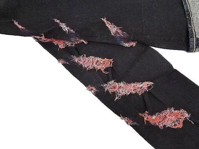 Le Grande Bleu (L.G.B.) Black Distressed Denim Jeans Size 30 Size US 30 / EU 46 - 5 Thumbnail