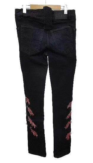 Le Grande Bleu (L.G.B.) Black Distressed Denim Jeans Size 30 Size US 30 / EU 46 - 2 Thumbnail