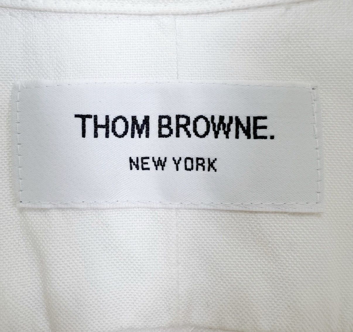 Thom Browne White Long Sleeve Button-Up Shirt Size US L / EU 52-54 / 3 - 6 Thumbnail