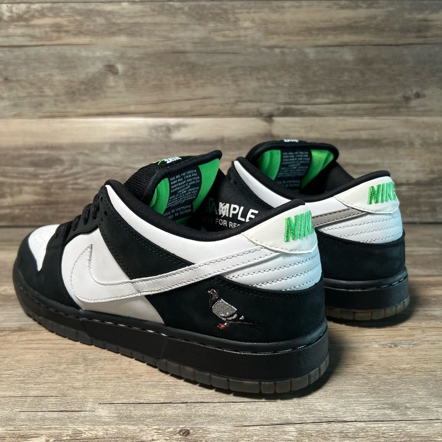 Nike Nike DUNK Black Lowtop Sneakers 44.5 Men Size US 11 / EU 44 - 4 Thumbnail