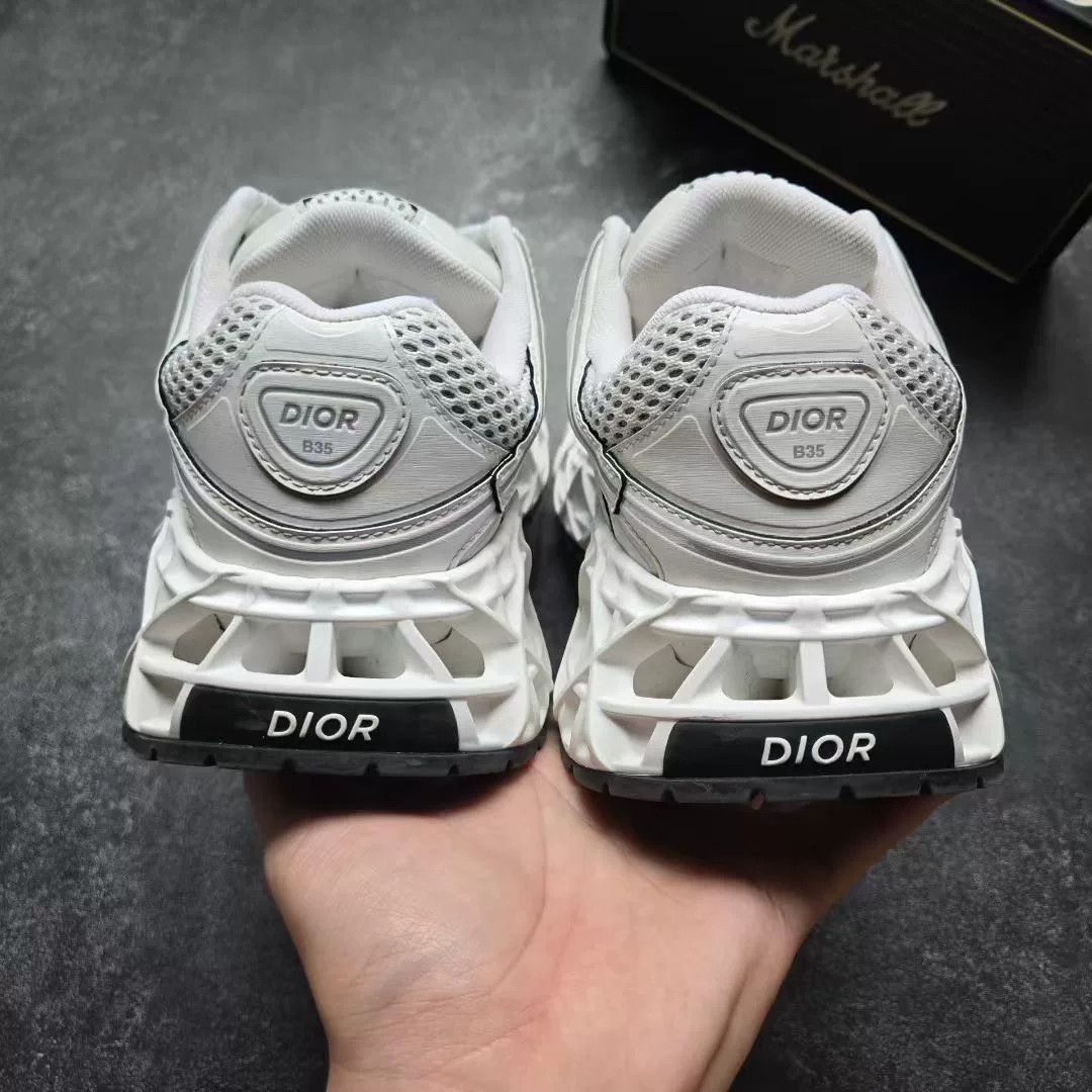 Dior Dior White Lowtop Sneakers 35 Men Size US 5 / EU 37 - 5 Thumbnail