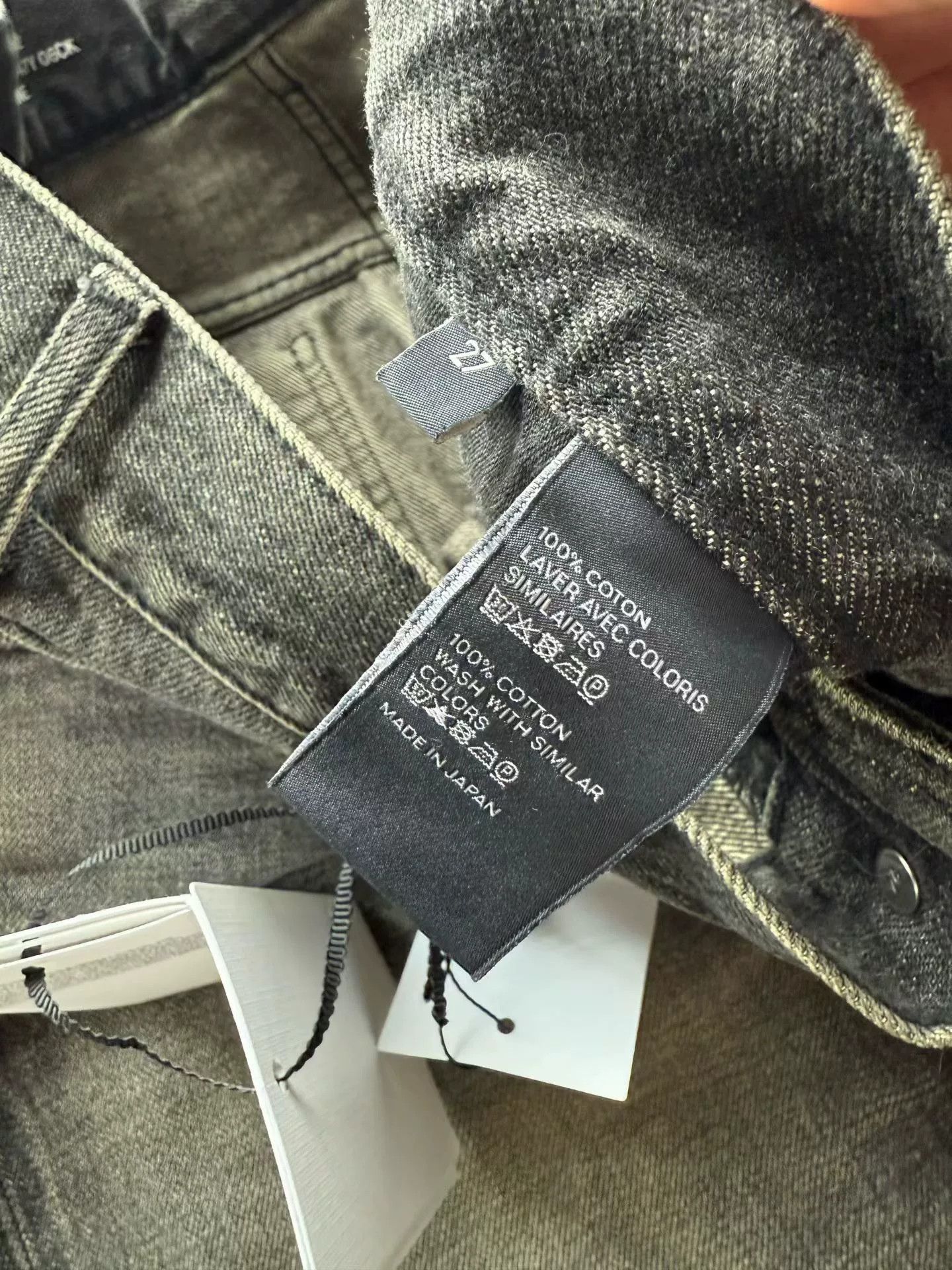 Celine Celine Denim Black Jeans 27 Women Size 27" / US 4 / IT 40 - 5 Thumbnail