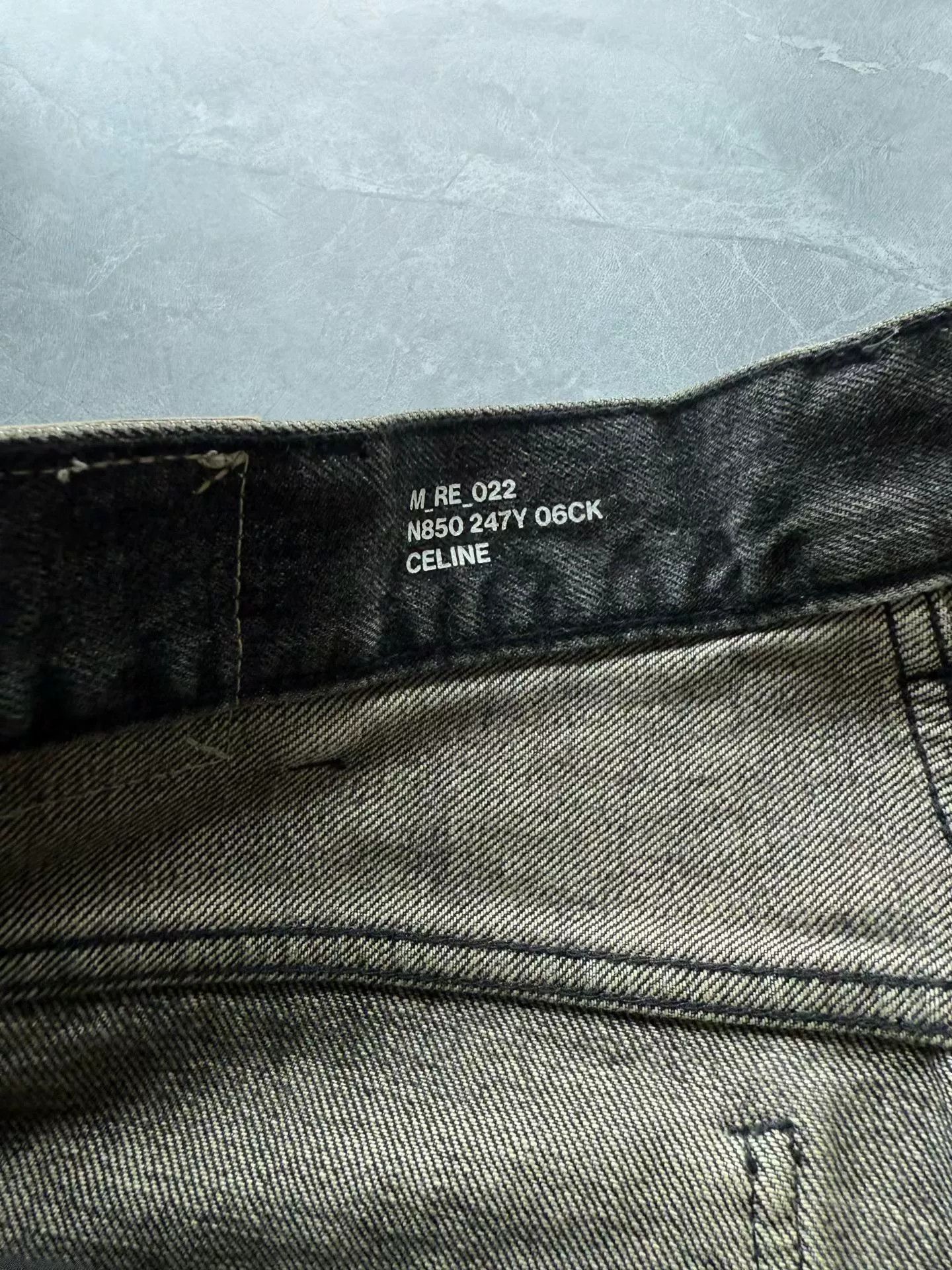 Celine Celine Denim Black Jeans 27 Women Size 27" / US 4 / IT 40 - 4 Thumbnail