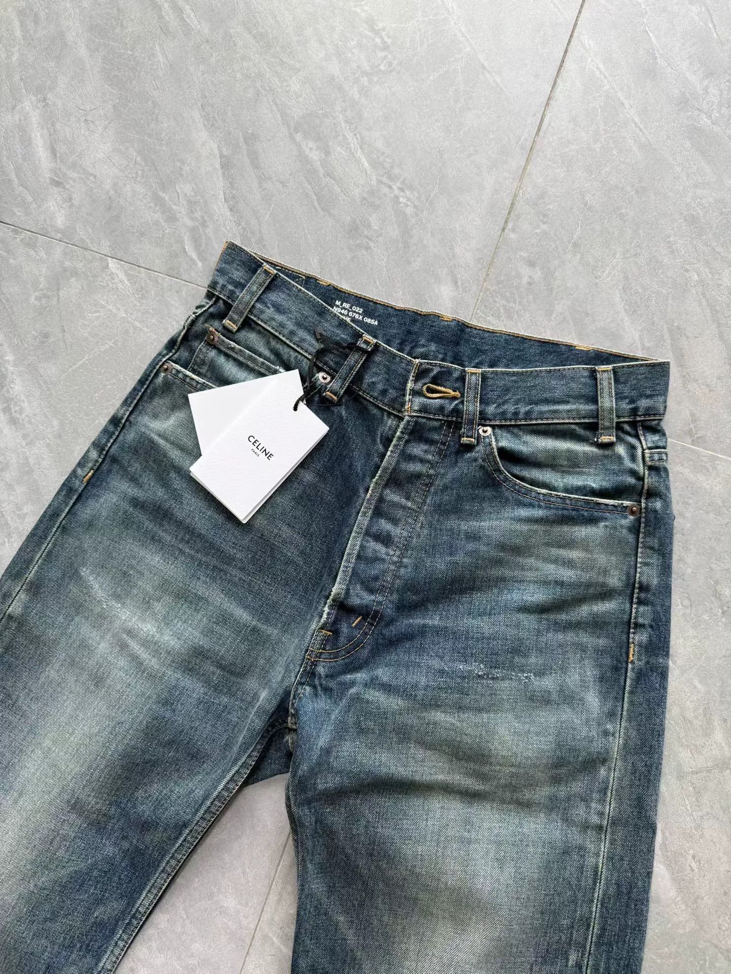 Celine Celine Blue Jeans 24 Women Size 24" / US 00 / IT 34 - 2 Thumbnail