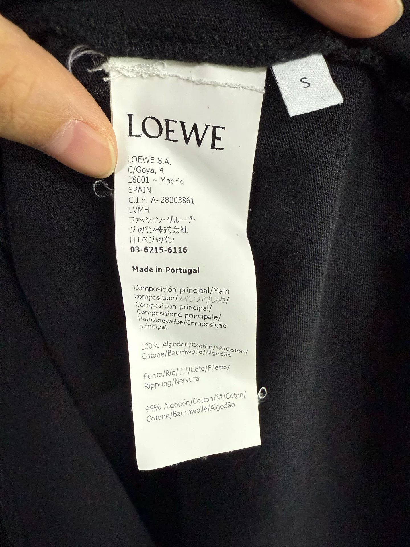 Loewe Loewe Cotton Graphic T-Shirt S Women Size S / US 4 / IT 40 - 5 Thumbnail