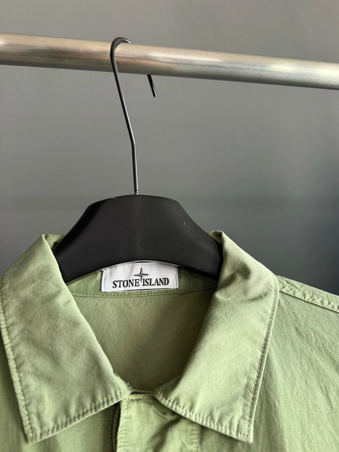 Stone Island Stone Island Green Shirt L Men Size US L / EU 52-54 / 3 - 3 Thumbnail