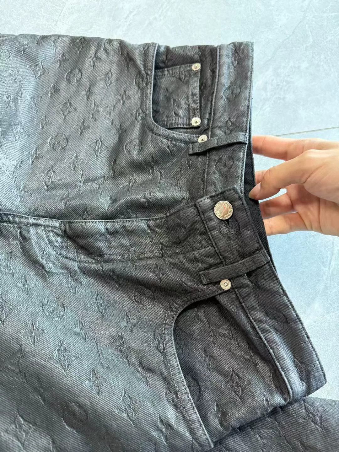 Louis Vuitton Louis Vuitton Black Denim Jeans 36 Men Size US 36 / EU 52 - 3 Thumbnail