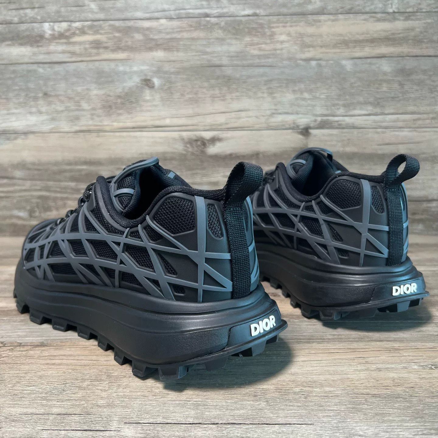 Dior Dior Printed Plaid Black Lowtop Sneakers 31 Men Size US 5 / EU 37 - 4 Thumbnail